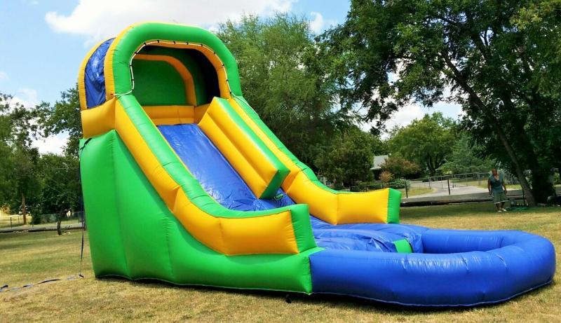 15' H Waterslide